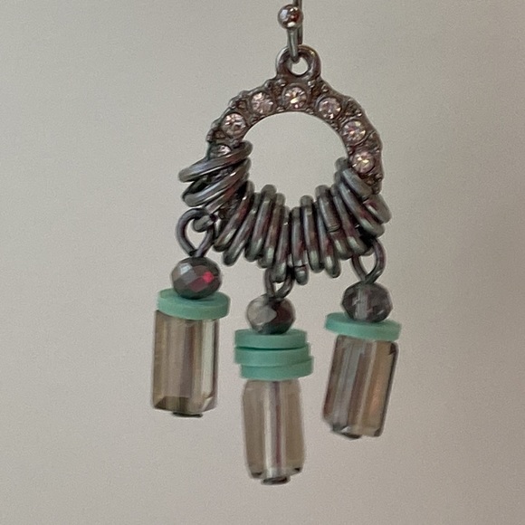 A pair of chandelier eccentric earrings very unusual - Picture 7 of 9